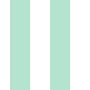 mint green vertical stripes 4"