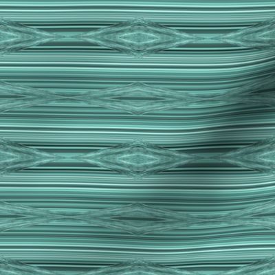 STSS1 - Small - Southwestern Stripes in Turquoise Medley