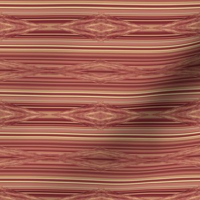 STSS3 - Small - Southwestern Stripes in Rust