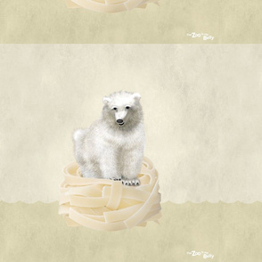 Zoo in My Belly Polar Bear 15"