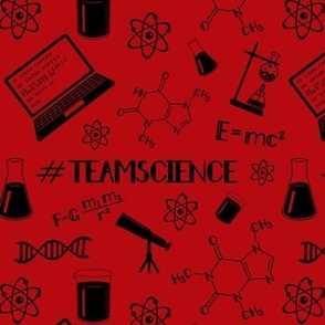 Team Science Red and Black 