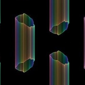 Fractal Rainbow Column