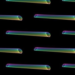 Fractal Rainbow tubes