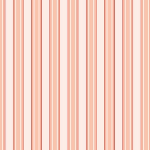 stripe // painted eucalyptus - apricot