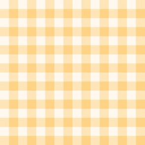 1/2” Gingham Check (daffodil) Homer and Louise coordinate