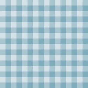 1/2” Gingham Check (tahoe blue) Homer and Louise coordinate