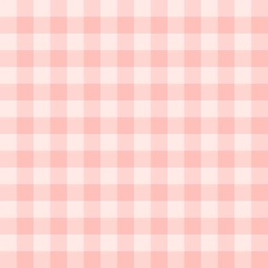 1/2” Gingham Check (azalea) Homer and Louise coordinate