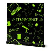 Team Science Neon Green and Black