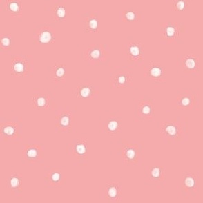 Pearly Pink Polka 6x6
