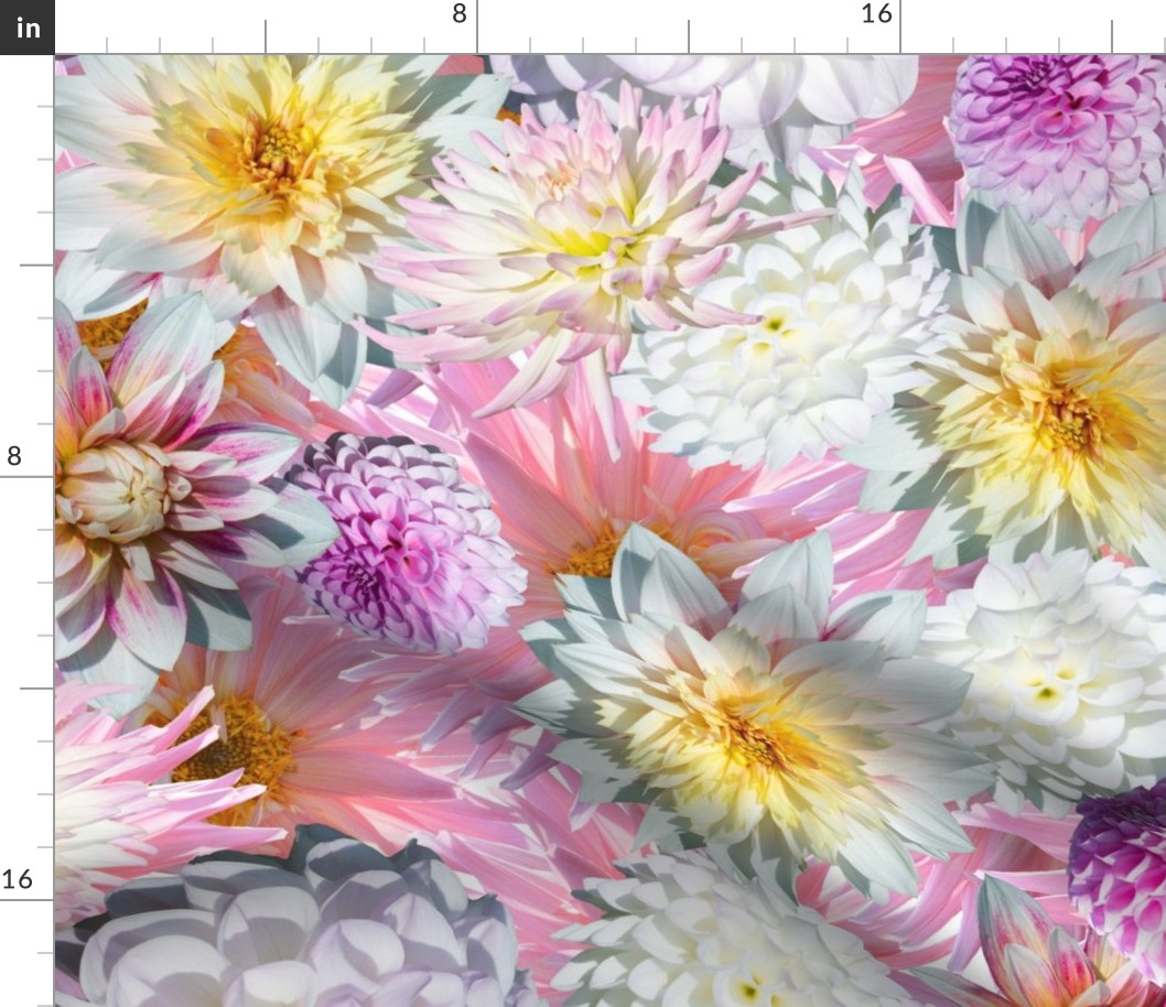 Pink Dahlia pattern