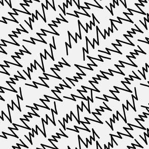 Black and white abstract seamless pattern