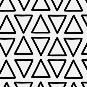 Black and white abstract seamless pattern