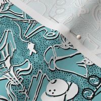 Reading Adventures Galore | Small | Soft Teal