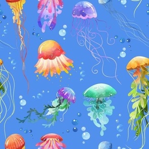jellyfish blue