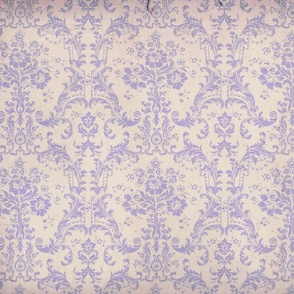 Worn rustic lavender damask pattern