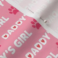 Valentines Daddy's Girl Paw Print