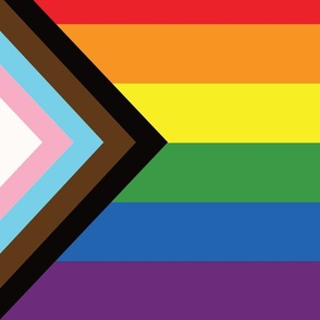 Progressive Pride Flag 