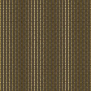 Penny Pinstripe: Oil Rubbed Bronze & Gold Stripe, Small Stripe