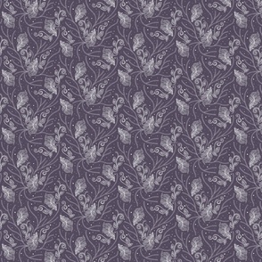 Goldfish in Leaver Lace [purple] small