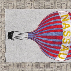 Vintage Travel - Hot Air Balloon