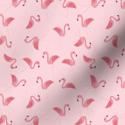 Mini Lawn Flamingos 