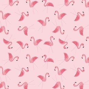 Mini Lawn Flamingos 