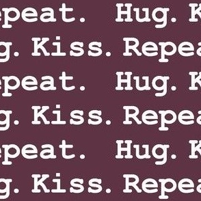 Purple Hug. Kiss. Repeat. 1"