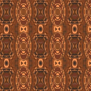 Southwestern Style Brown Geometric 2 