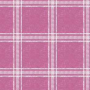 snowmobile track plaid peony ivory