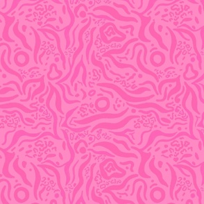 Sorin- Pink abstract animal print