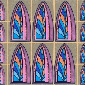 Church chapel windows small 6” repeat