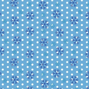  Puggy Polka dot in Blue 