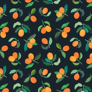 Kumquat Fruit, dark (medium)
