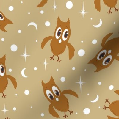 night owls in camel and caramel 100
