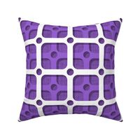 Palm Springs Squares Trellis - Purple 