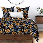 Tiger Lily - Yellow Blue - LARGE