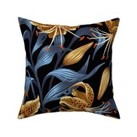 Tiger Lily - Yellow Blue - LARGE