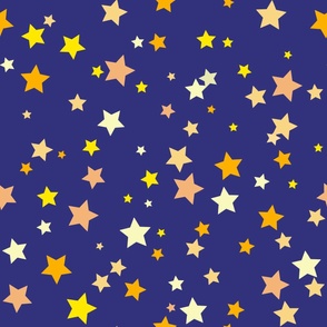 Blue Yellow Star