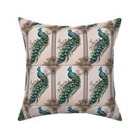 Peacock design,Pastel floral patterns,Shabby chic decor ideas,Victorian damask wallpaper,Rococo art and architecture,Elegant interior design,Peacock feather accessories,Pastel-colored home furnishings,Shabby chic furniture styles,Victorian-era fashion tre