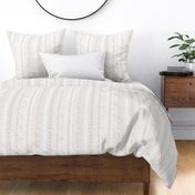 Geometric Stripe - creme - large