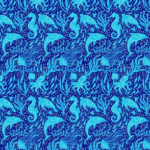 Marine mammal(blue)