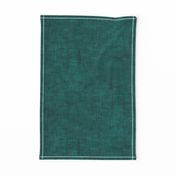 Teal Pine Green with faux canvas texture 