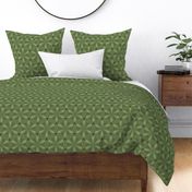 Sage Green lace geometrics