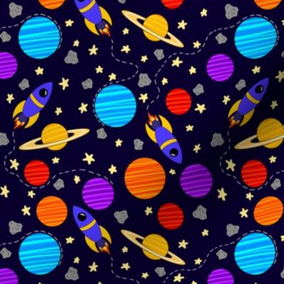 Ditsy Kids Outer Space
