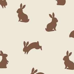 chocolate bunnies - LARGE scale
