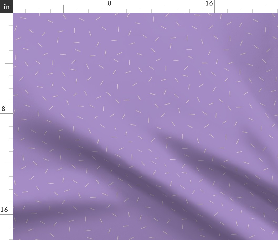 Short light Stripes on bright Amethyst violet