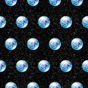 Disco Balls Polka Dot - Medium Version