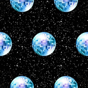 Disco Balls Polka Dot - Large Version