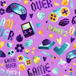 gamer lilac