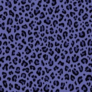 ★ LEOPARD PRINT in PERIWINKLE PURPLE (Very Peri) ★ Tiny Scale / Collection : Leopard Spots – Punk Rock Animal Print